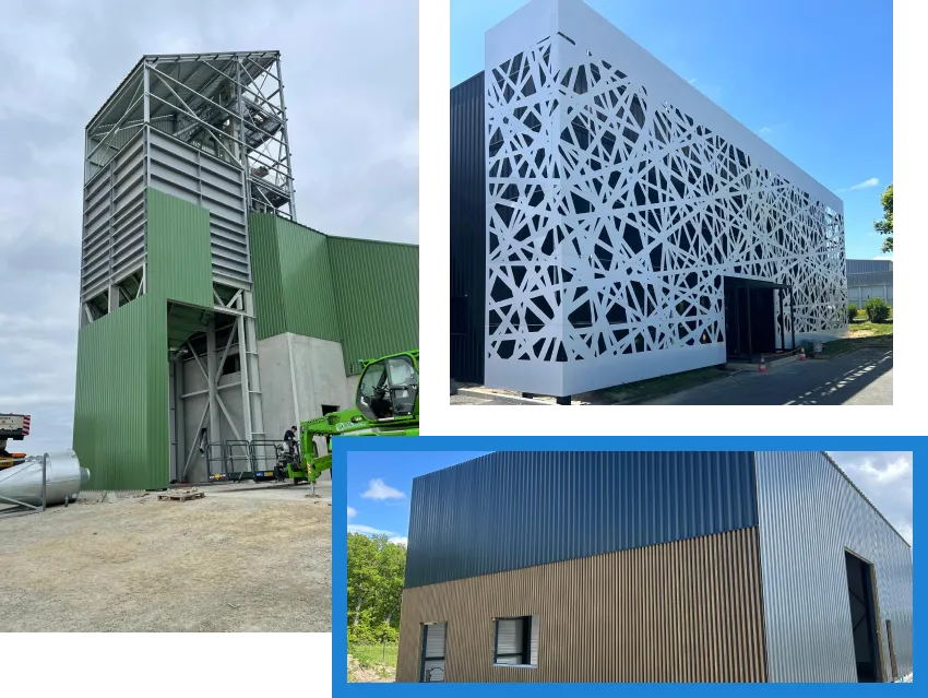 Sarl Leroux Dubois Bardage Metallique Rennes Img1